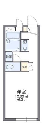 レオパレスサクセスヒルズの物件間取画像